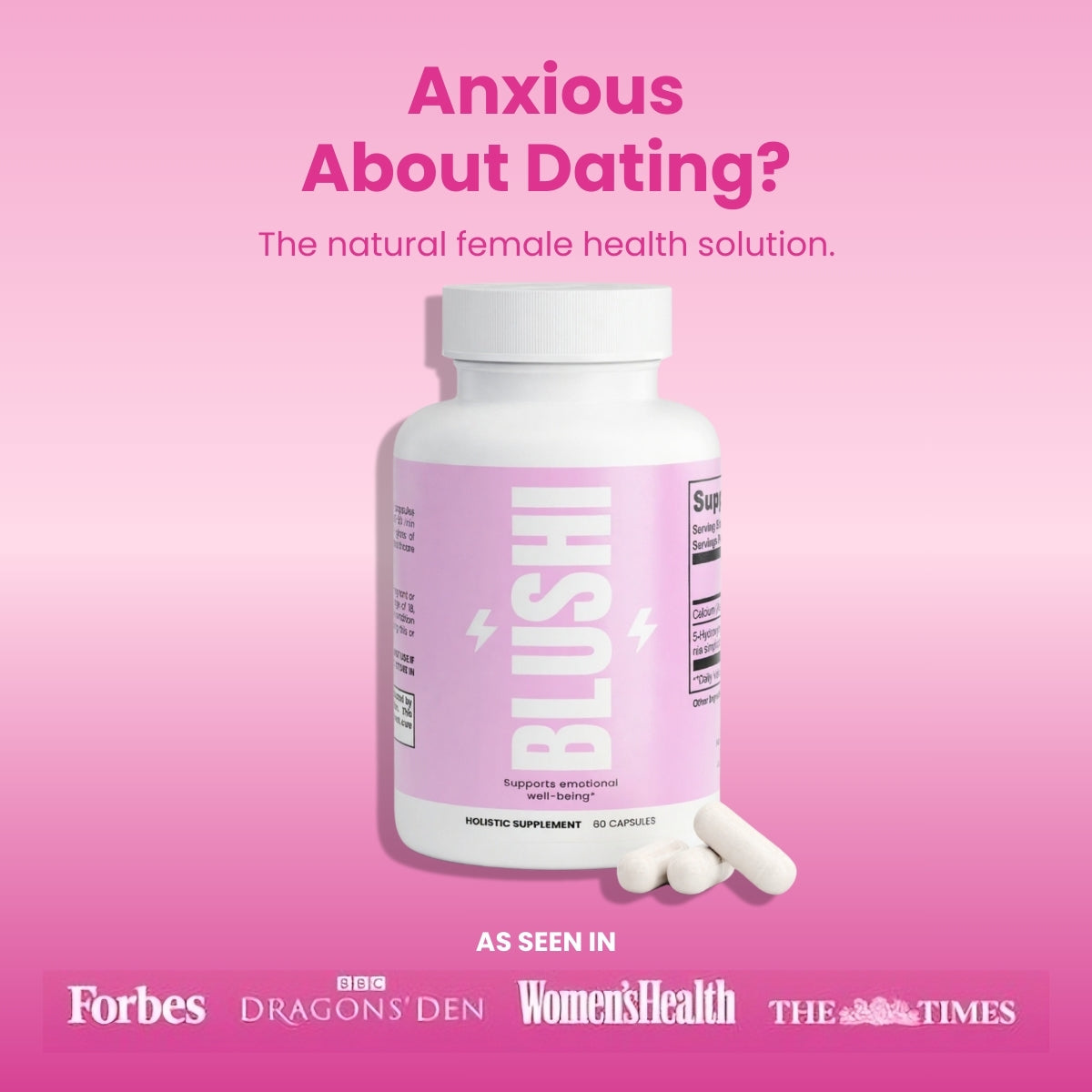 Woman's Happy Energy Formula